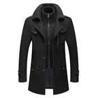 Classic Wool Winter Overcoat