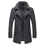 Classic Wool Winter Overcoat