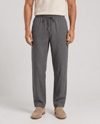 Men's Elastic Waist Casual Pants - Secranzo