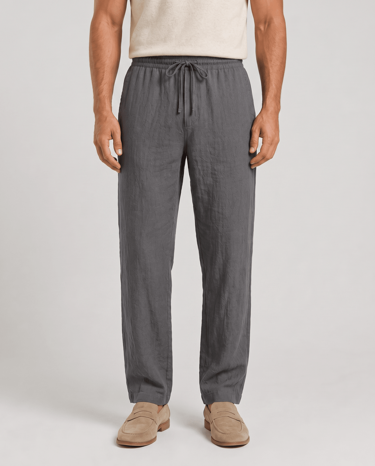 Men's Elastic Waist Casual Pants - Secranzo