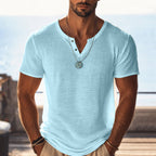 Breathable Mesh Knit T-Shirt