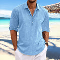 Classic Loose-Fit Linen Shirt