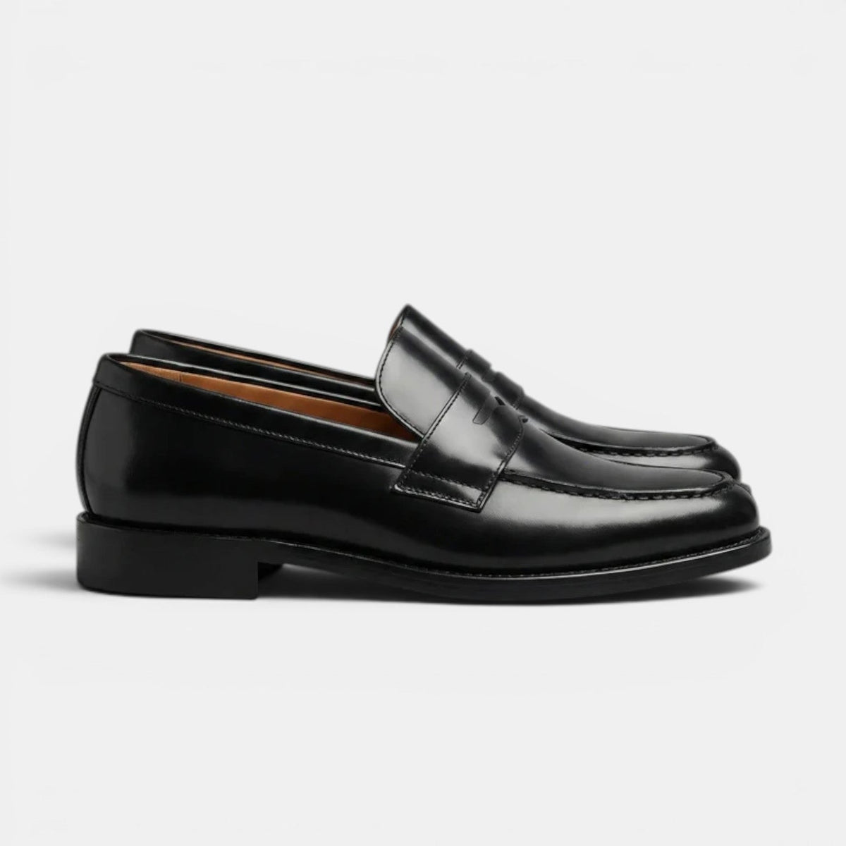 Leather Penny Loafers