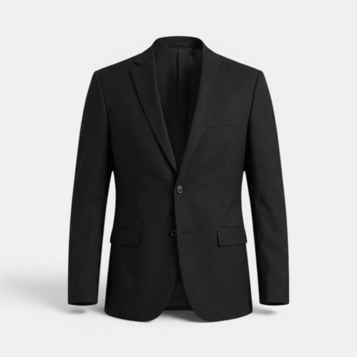 Tailored Business Blazer Cotton Linen Blend - Secranzo