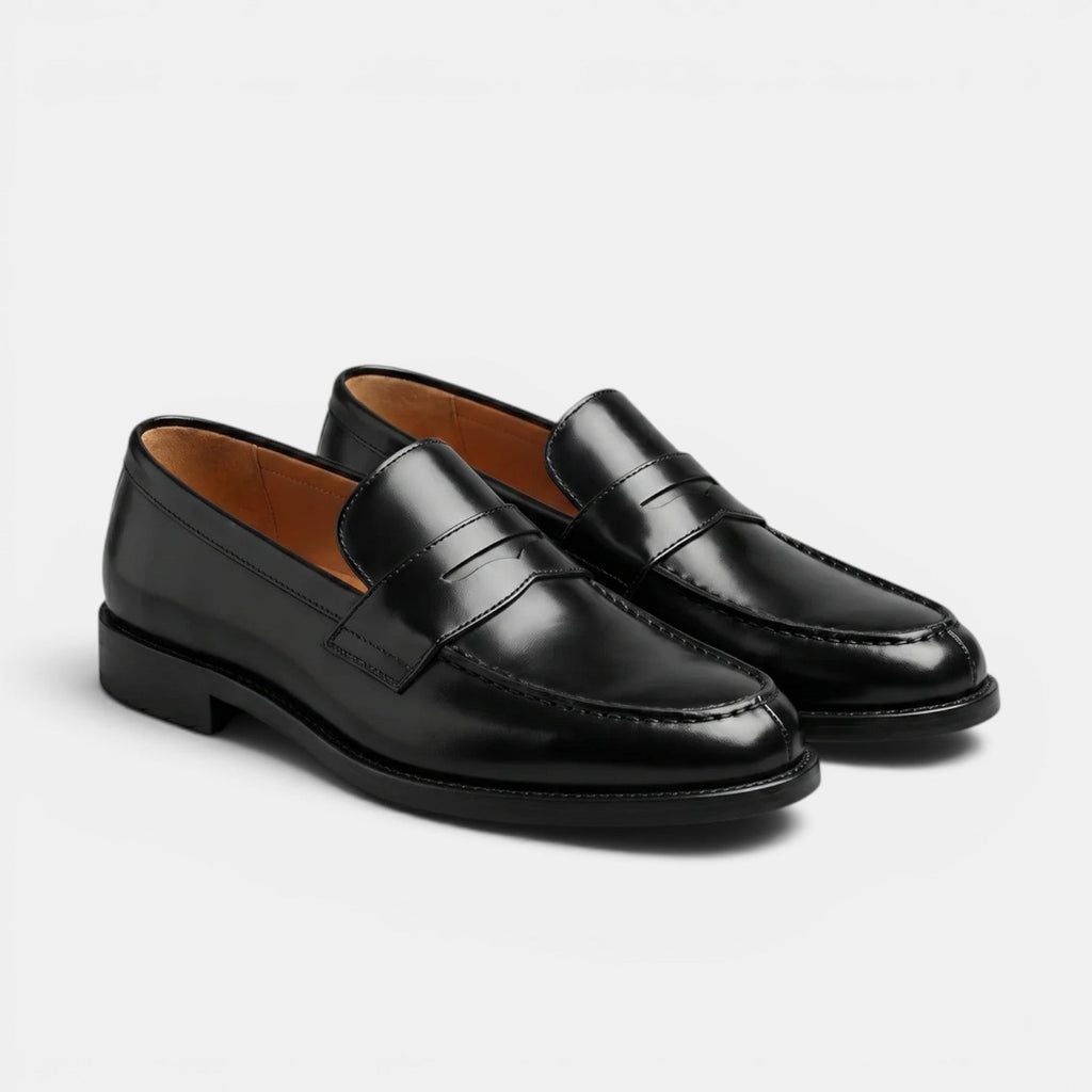 Leather Penny Loafers
