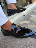 Patent Leather Penny Loafers