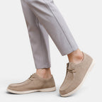Lightweight Suede Lace-Up Office Shoe - Secranzo