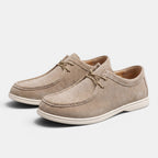 Lightweight Suede Lace-Up Office Shoe - Secranzo
