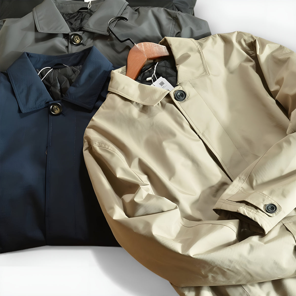 Clean-Cut Urban Winter Coat