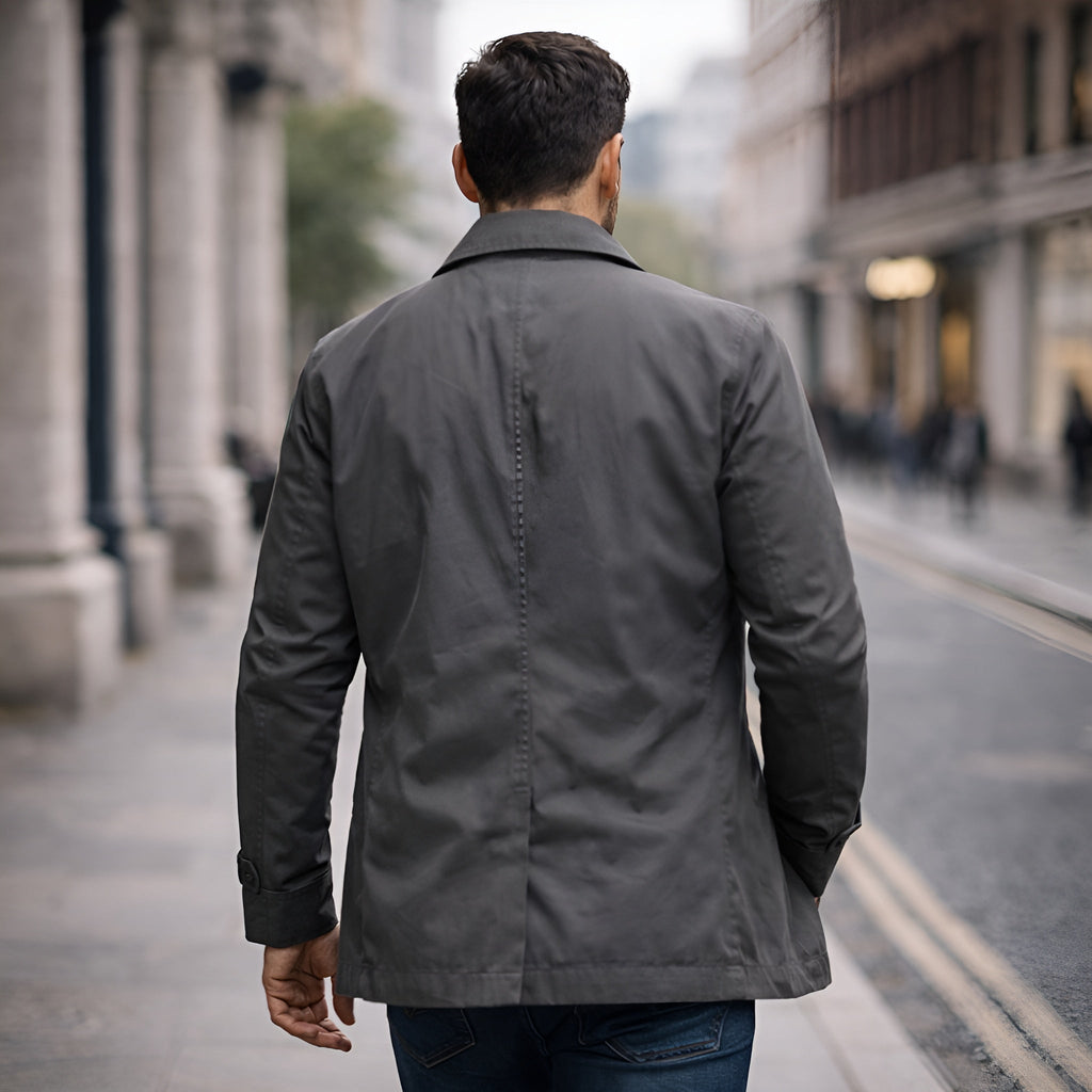 Clean-Cut Urban Winter Coat