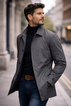 Clean-Cut Urban Winter Coat