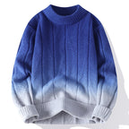 Ombre Gradient Wool Sweater