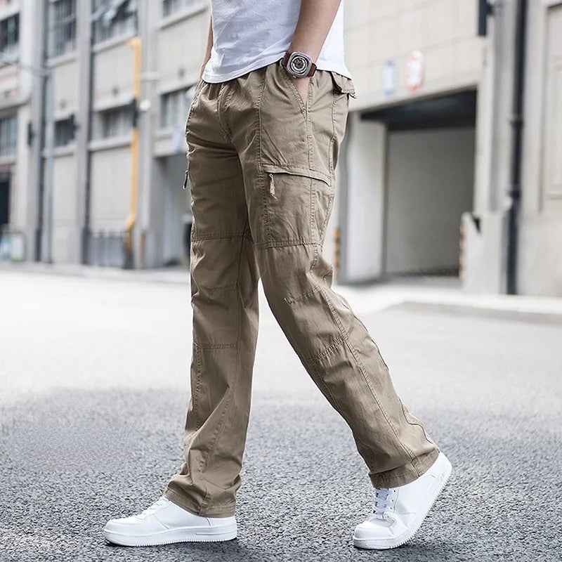 Men's Relaxed Fit Cargo Trousers
