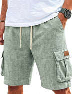 Lightweight Linen Beach Shorts