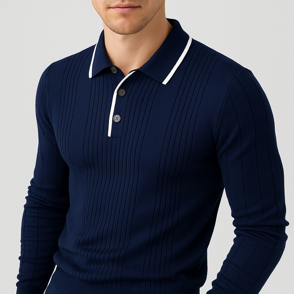 Soft Knit Short Sleeve Polo Shirt