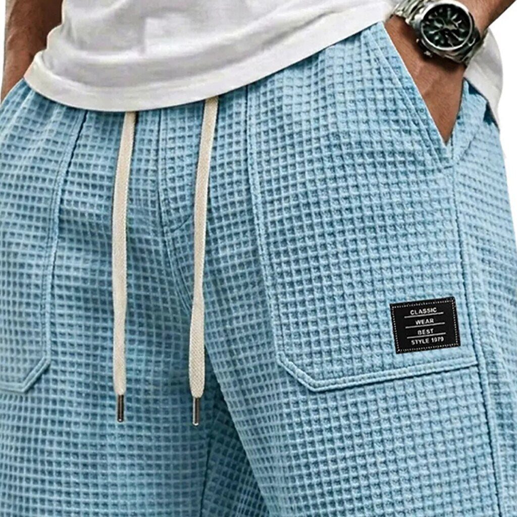 Waffle Knit Summer Shorts