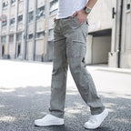 Relaxed Fit Utility Cargo Trousers