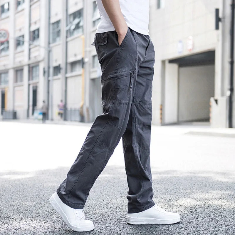 Men's Relaxed Fit Cargo Trousers
