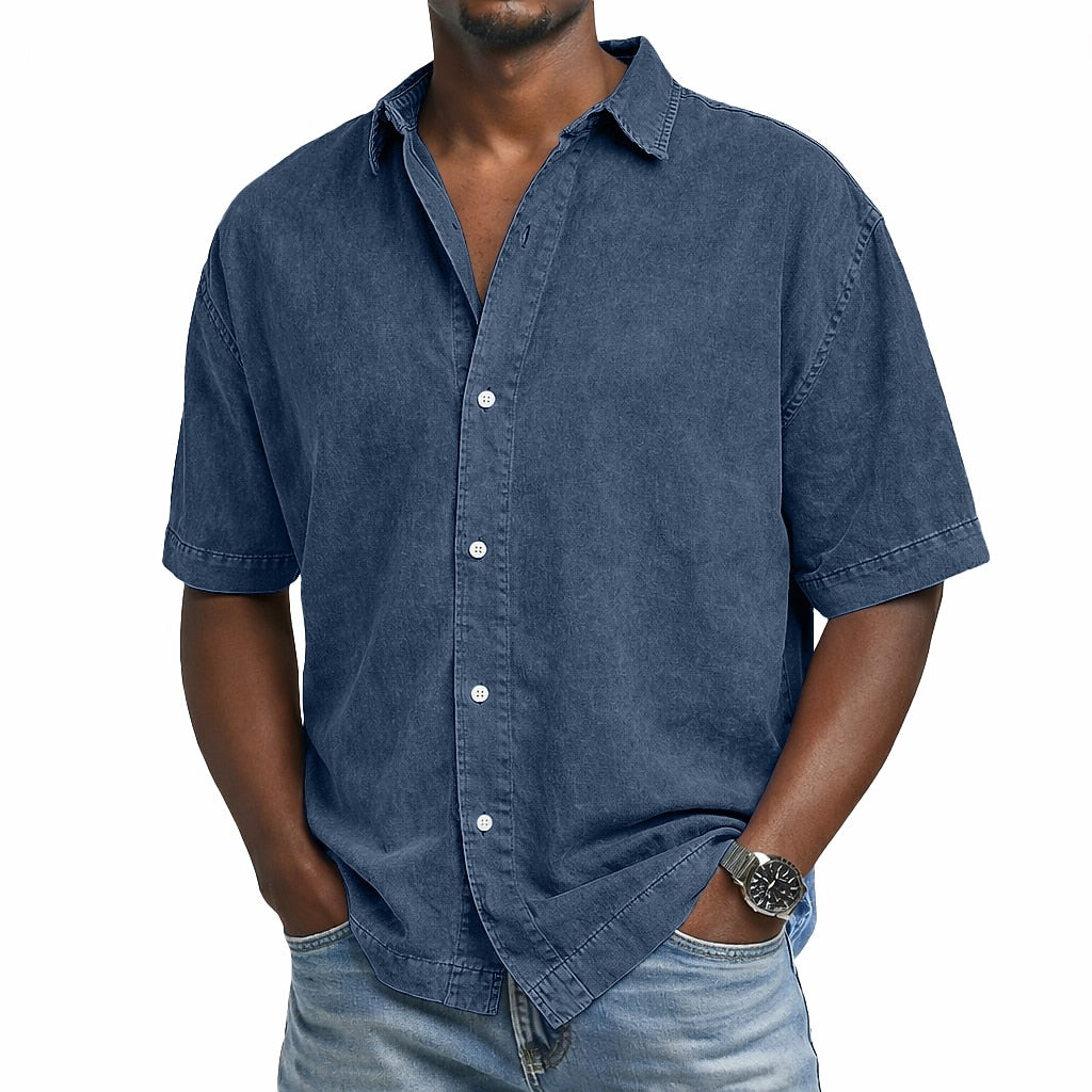 Vintage Washed Cotton Shirt