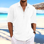 Classic Loose-Fit Linen Shirt