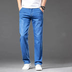 Classic Straight Cut Denim Jeans