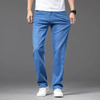 Classic Straight Cut Denim Jeans