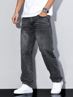Baggy Wide Leg Denim Jeans