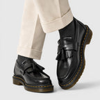 Tassel Cowhide Leather Loafers