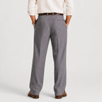 Men's Straight Leg Linen Trousers