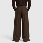 Pleated Business Suit Trousers