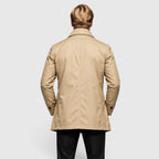 Water-Repellent Belted Trench Coat