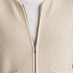 Zip Cardigan with Side Pockets