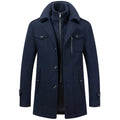 Classic Wool Winter Overcoat