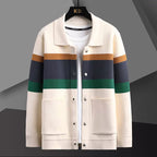 Fine Cotton Button-Up Cardigan