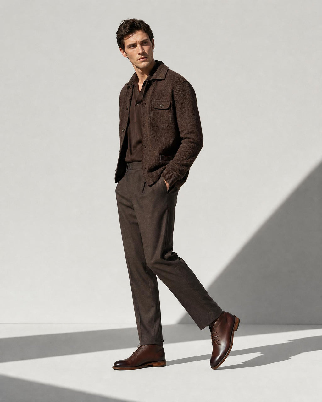 Men's Full Grain Leather Boots - Secranzo