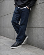Men's Leather Slip On Shoes - Secranzo