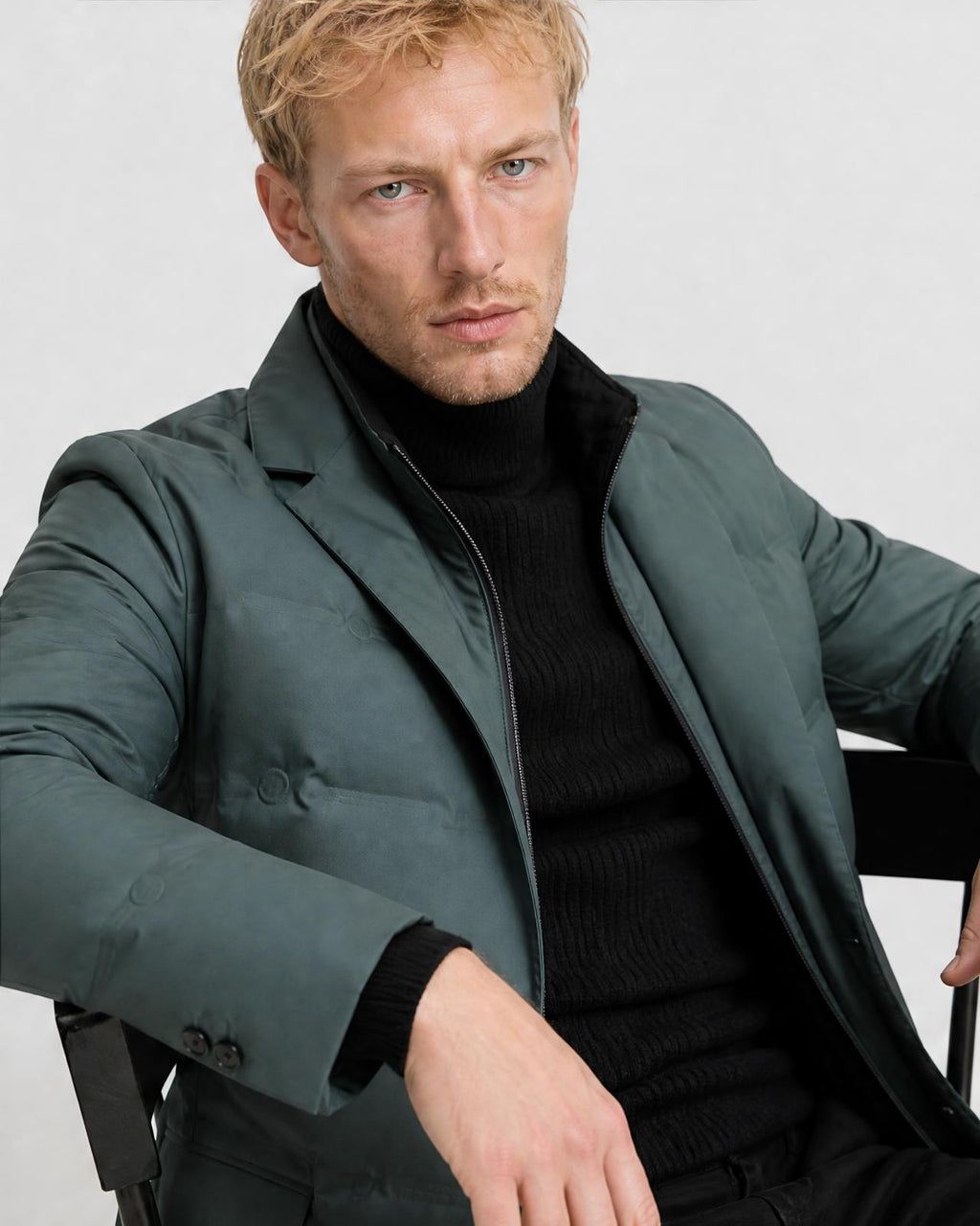 Men's Lightweight Puffer Jacket - Secranzo