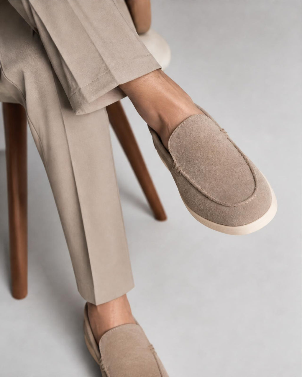 Men's Soft Suede Slip On Loafers - Secranzo