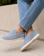 Men's Soft Suede Slip On Loafers - Secranzo
