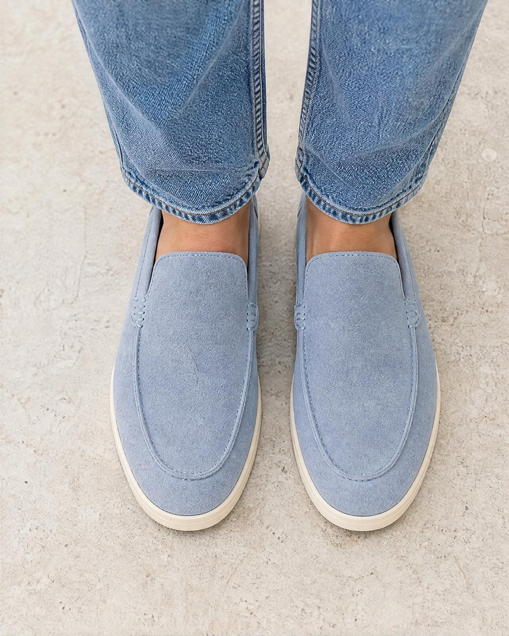 Men's Soft Suede Slip On Loafers - Secranzo
