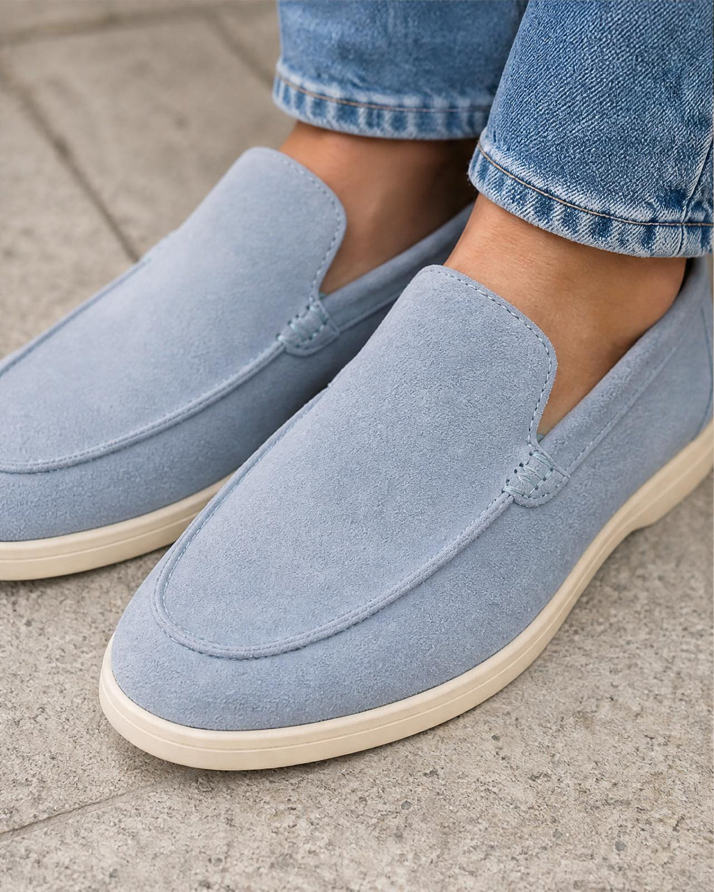 Men's Soft Suede Slip On Loafers - Secranzo