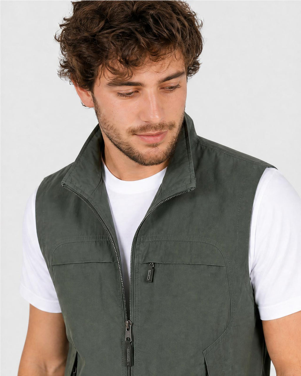 Men's Lightweight Utility Gilet Vest - Secranzo