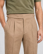 Men's Tailored Straight Fit Trousers - Secranzo