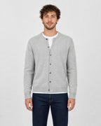 Men's Cashmere Blend Open Cardigan - Secranzo