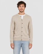 Men's Cashmere Blend Open Cardigan - Secranzo