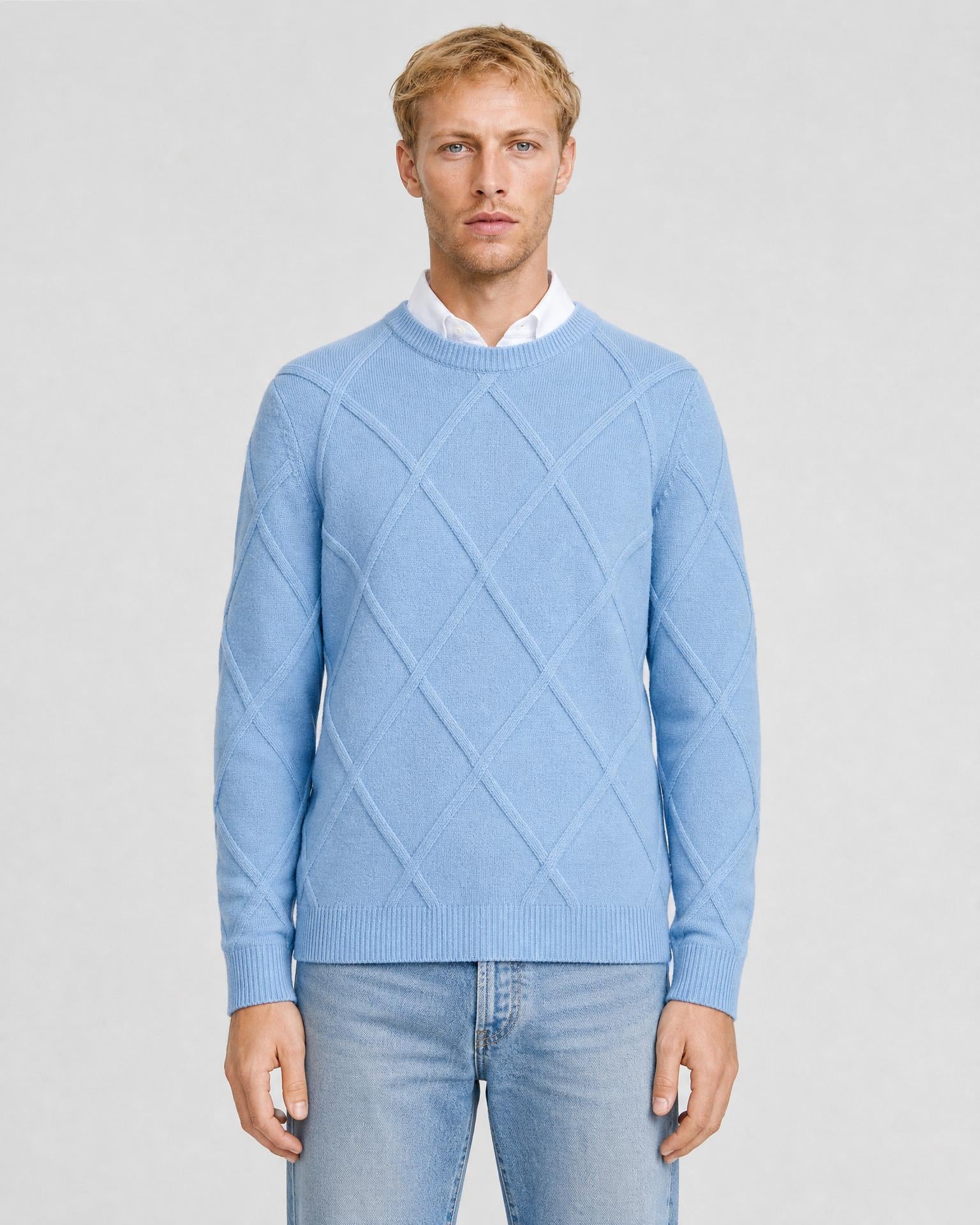 Men's Premium Cashmere Sweater - Secranzo