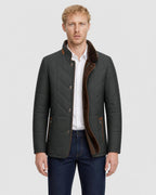 Men's Fur Lined Collar Winter Jacket - Secranzo