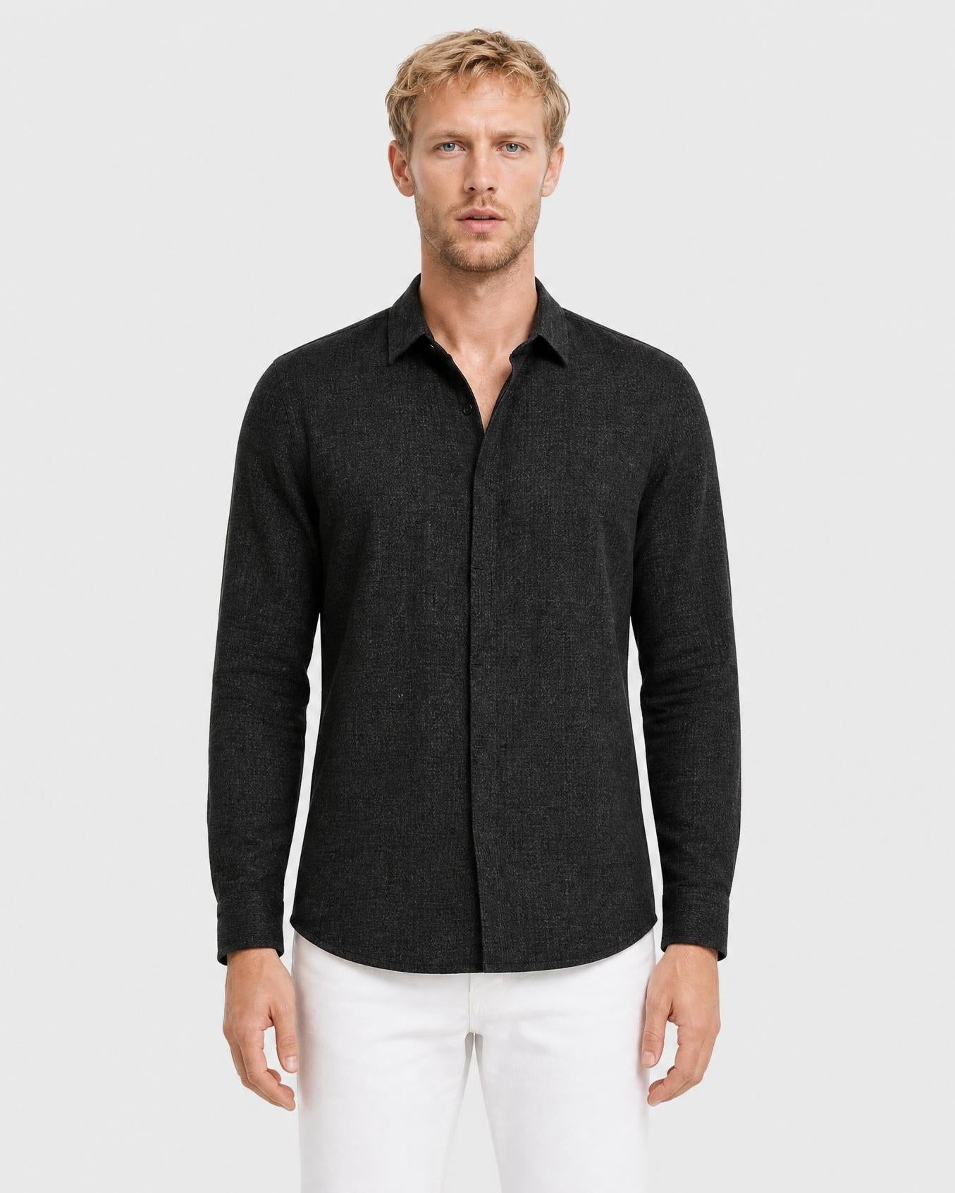 Men's Breathable Linen Shirt - Secranzo