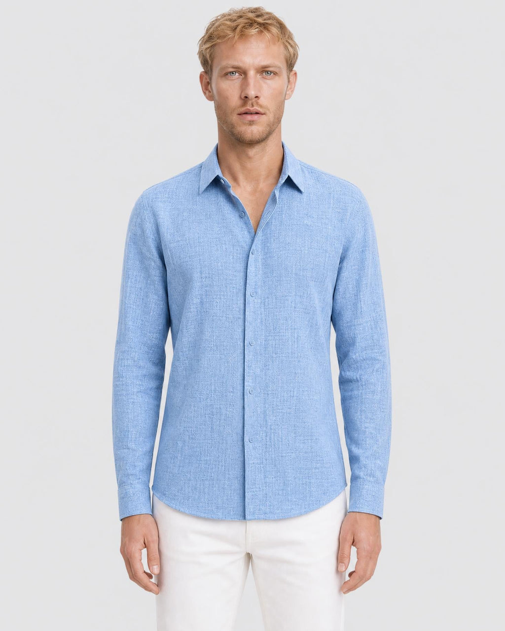 Men's Breathable Linen Shirt - Secranzo