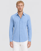 Men's Breathable Linen Shirt - Secranzo
